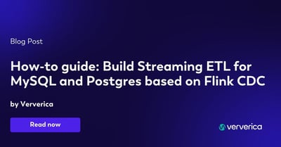  How-to guide: Build Streaming ETL for MySQL and Postgres based on Flink CDC
